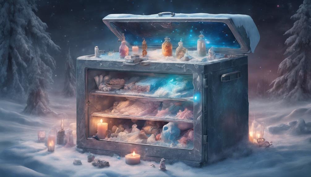 magical ice preservation spell